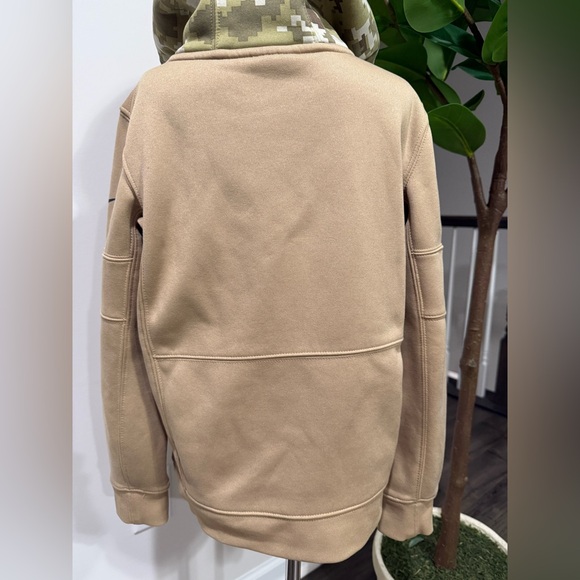 Youth Dallas Cowboys Nike Khaki 2019 Salute to Service Therma Pullover Hoodie S - Picture 2 of 12